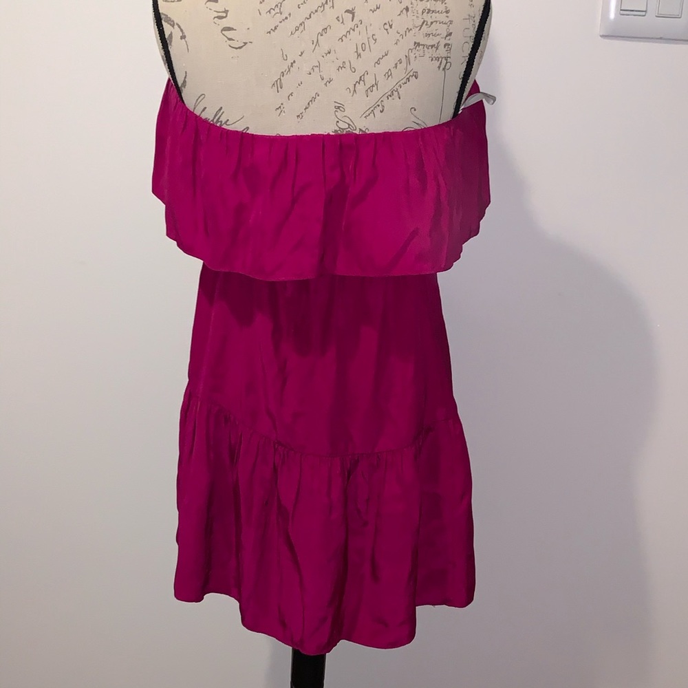 Alice & Trixie fuschia strapless dress - Picture 4 of 5